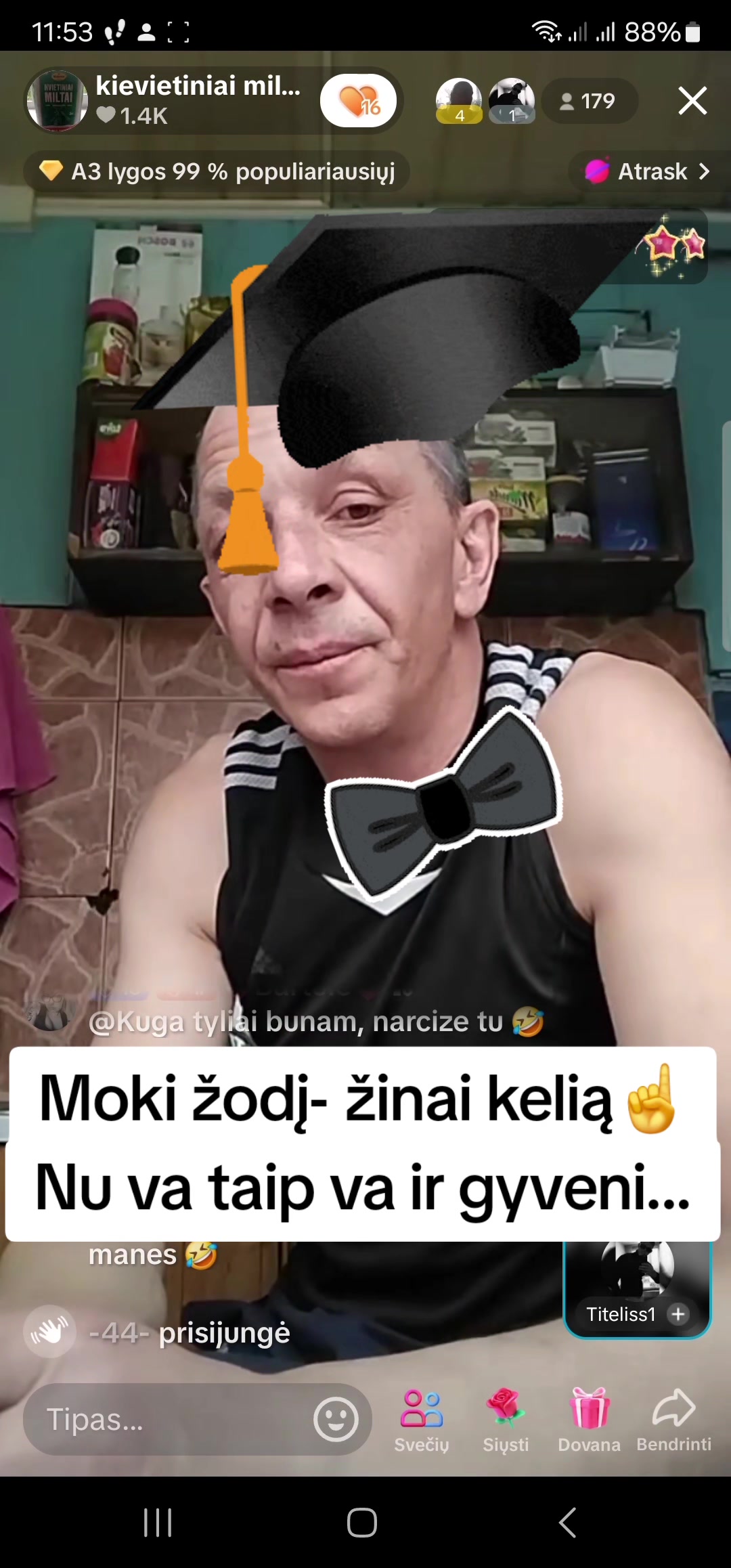 @pasipisę dėl coinsų