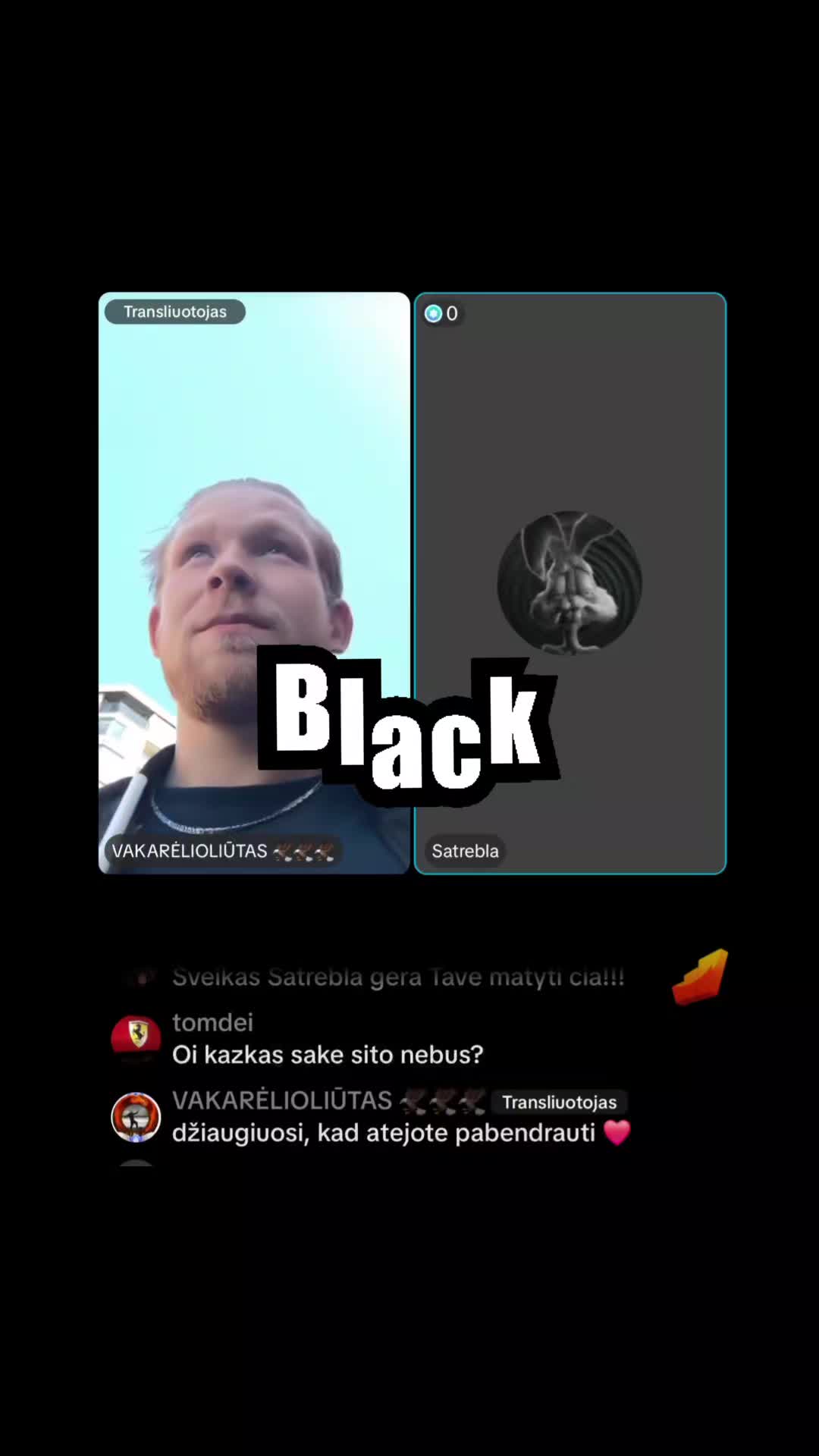 @Black