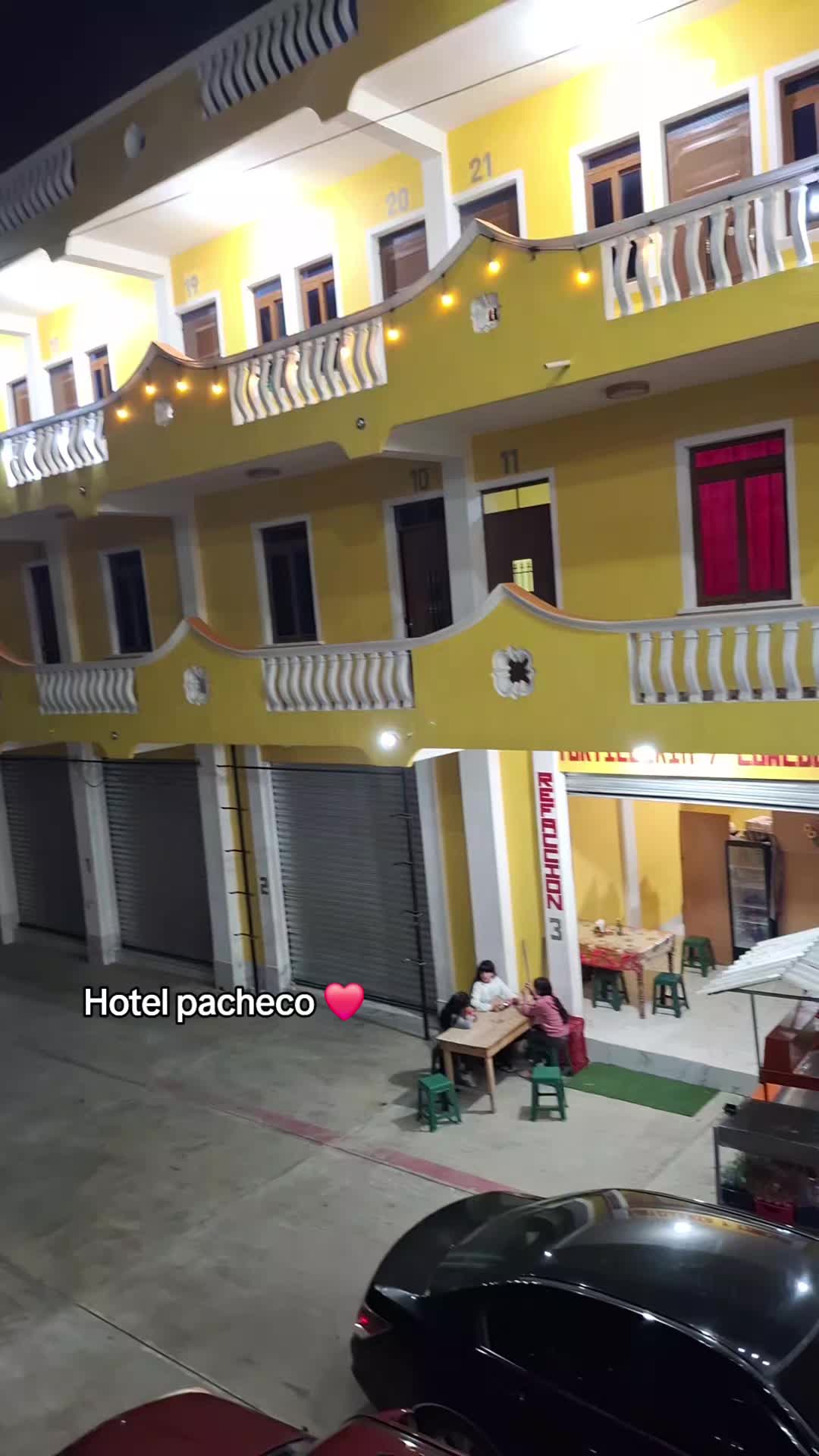 @Hotel pacheco