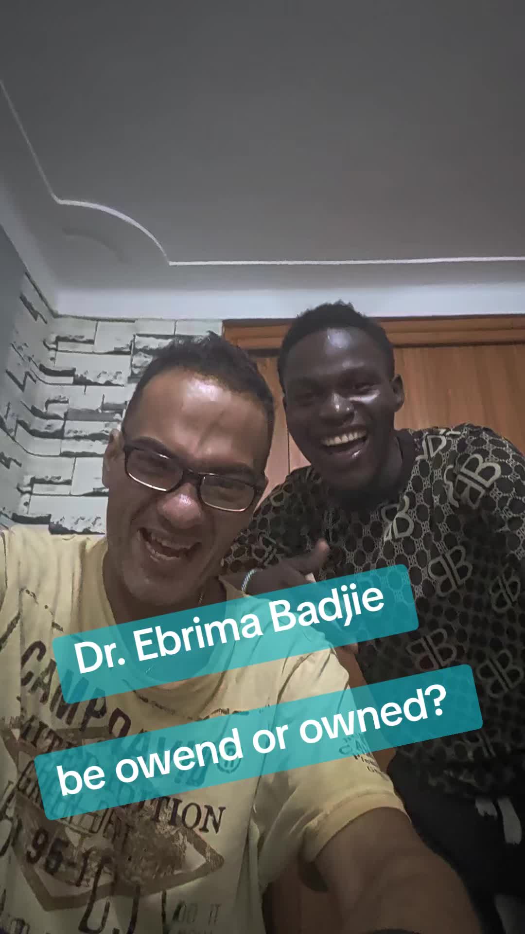 @Dr. Ebrima Nelson Badjie
