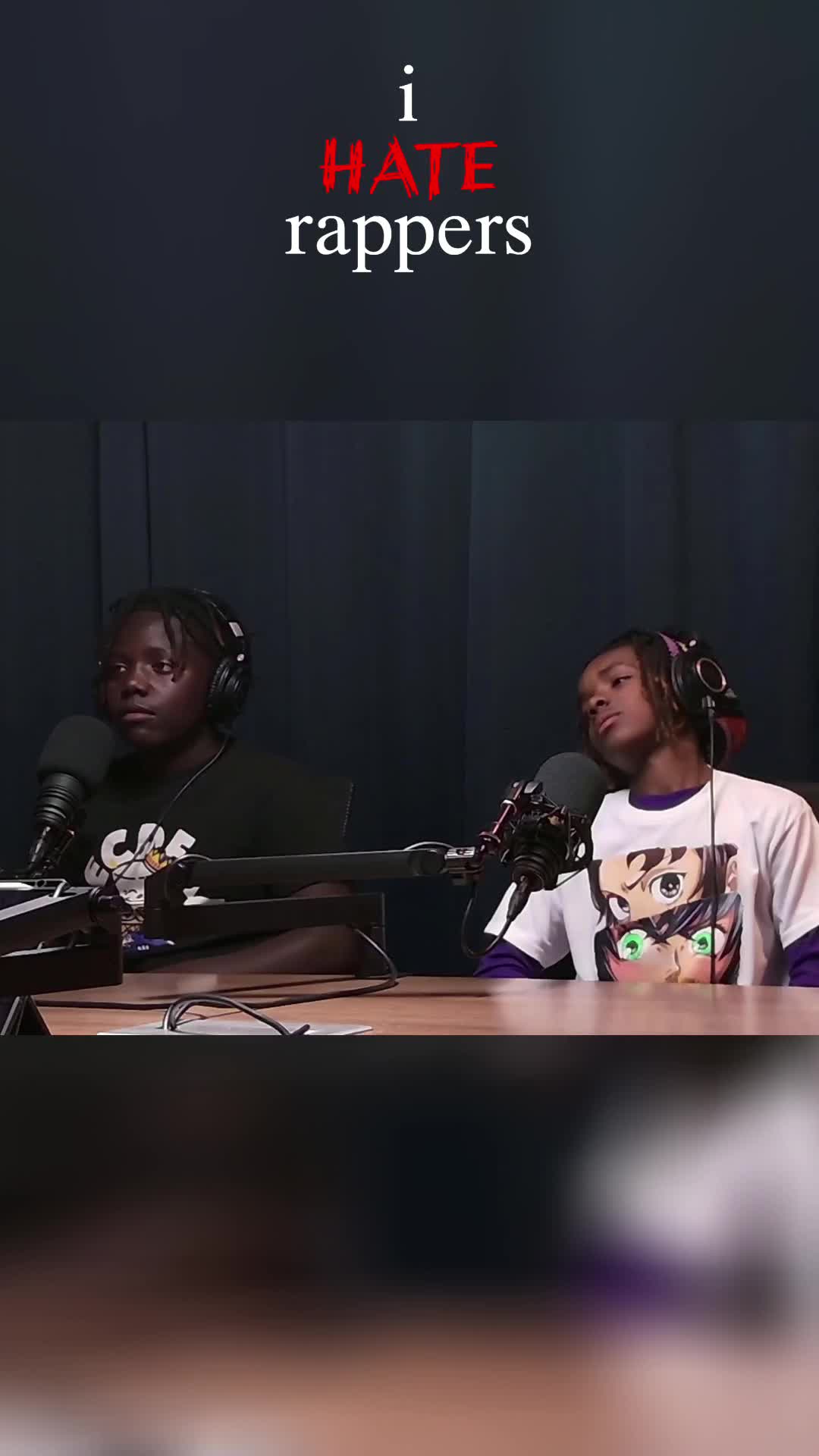 @i HATE rappers