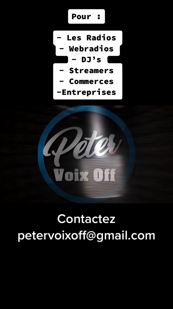 @🎙️PeterVoixOff🎧#TikTokRadio