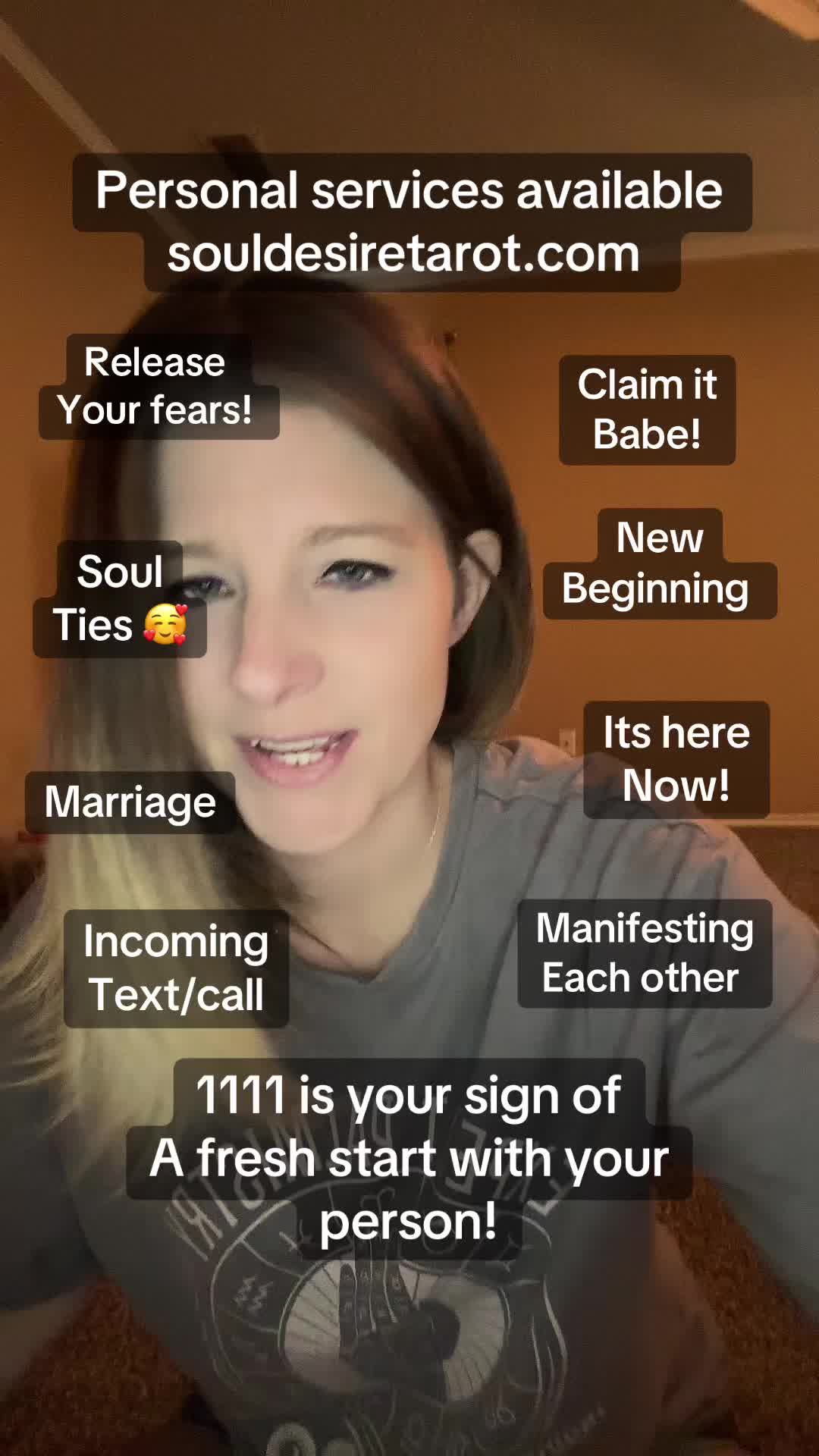 @Soul desire tarot only account