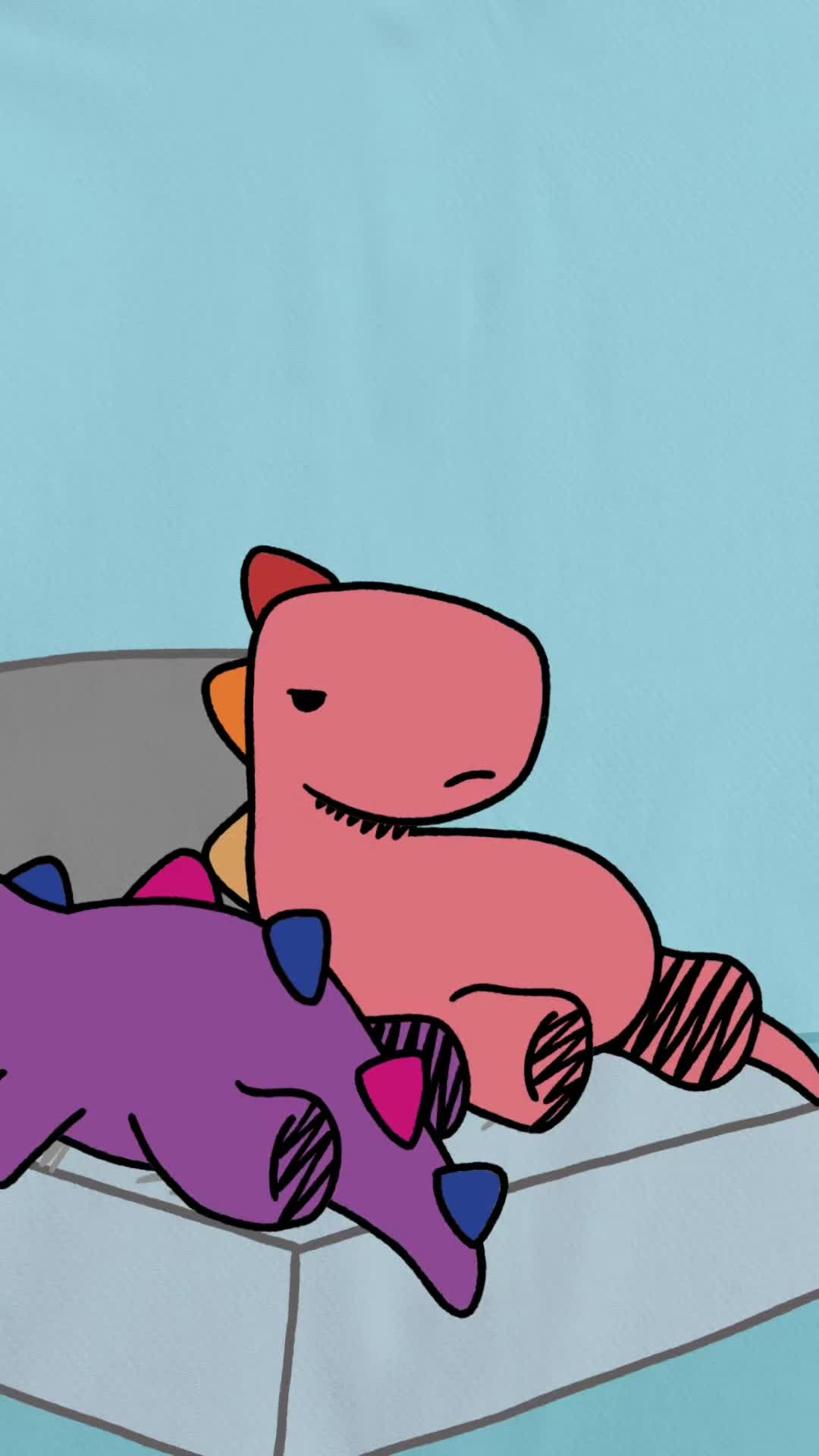 @dinosaur couch