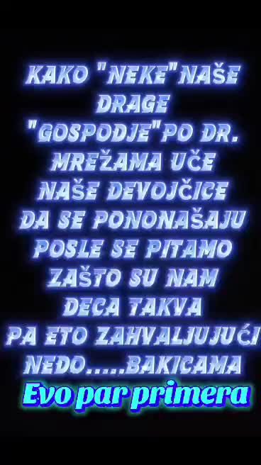 @Jasna🌺majka👑 pozitivan🦁❤😘?