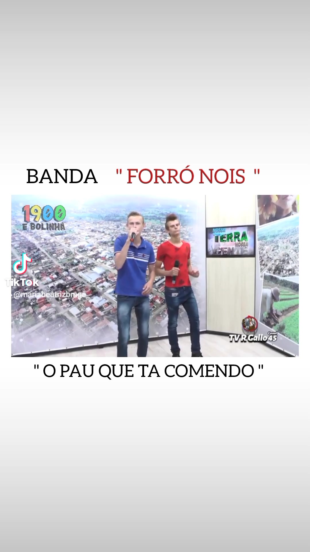 @" Nostalgia 1900 e Bolinha "