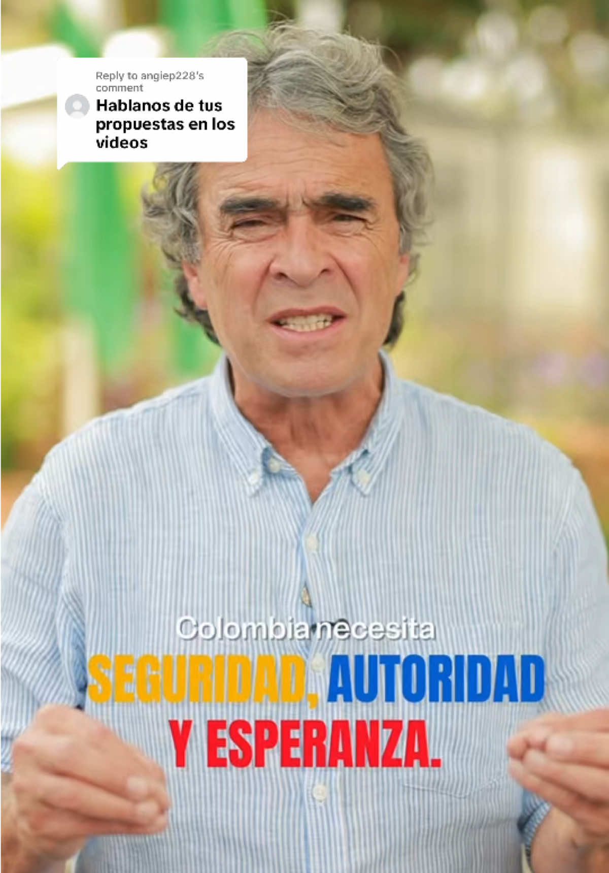 @Sergio Fajardo