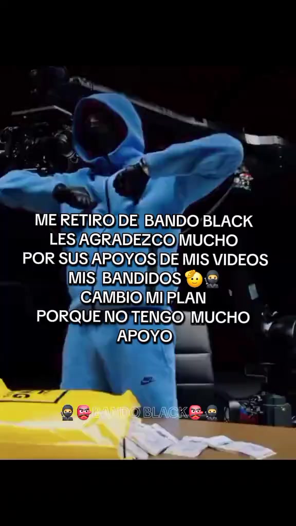 @BANDO BLACK MEN TE FRIO