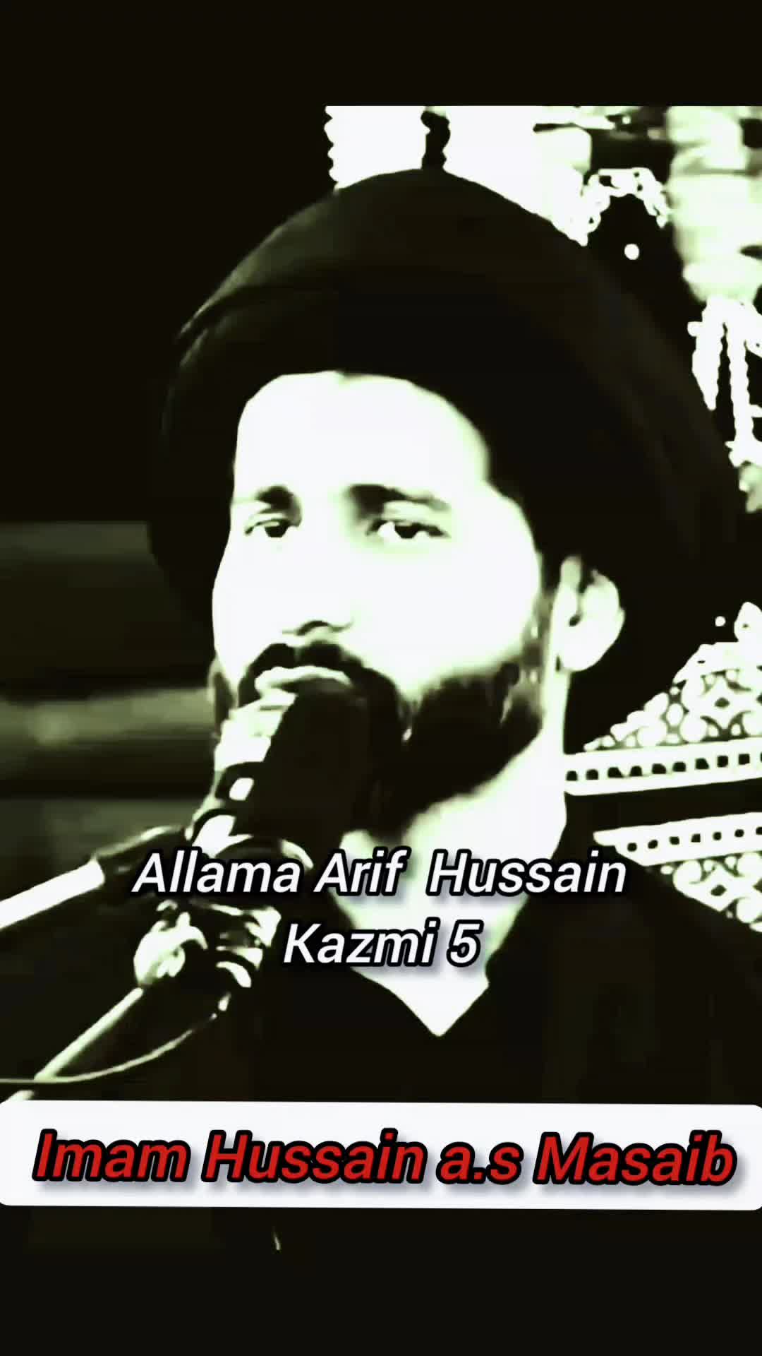 @Allama Arif Hussain Kazmi