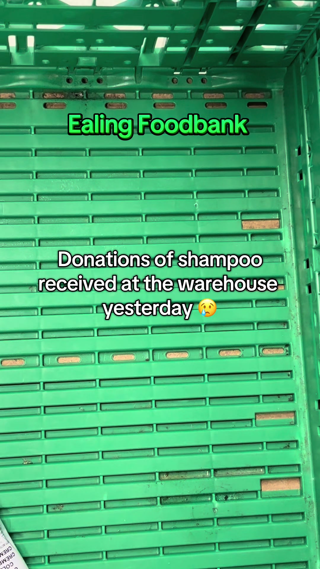 @Ealing Foodbank Warehouse Team