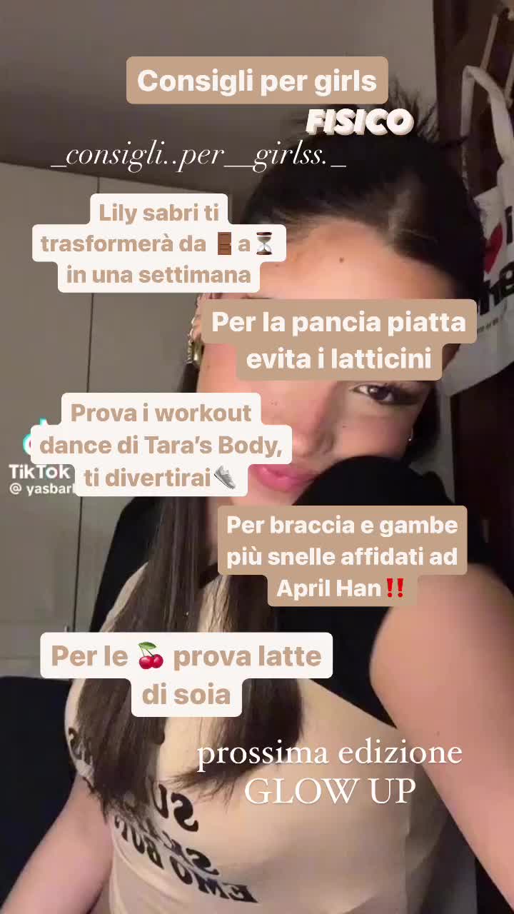 @Consigli per girls🫶🏻💗