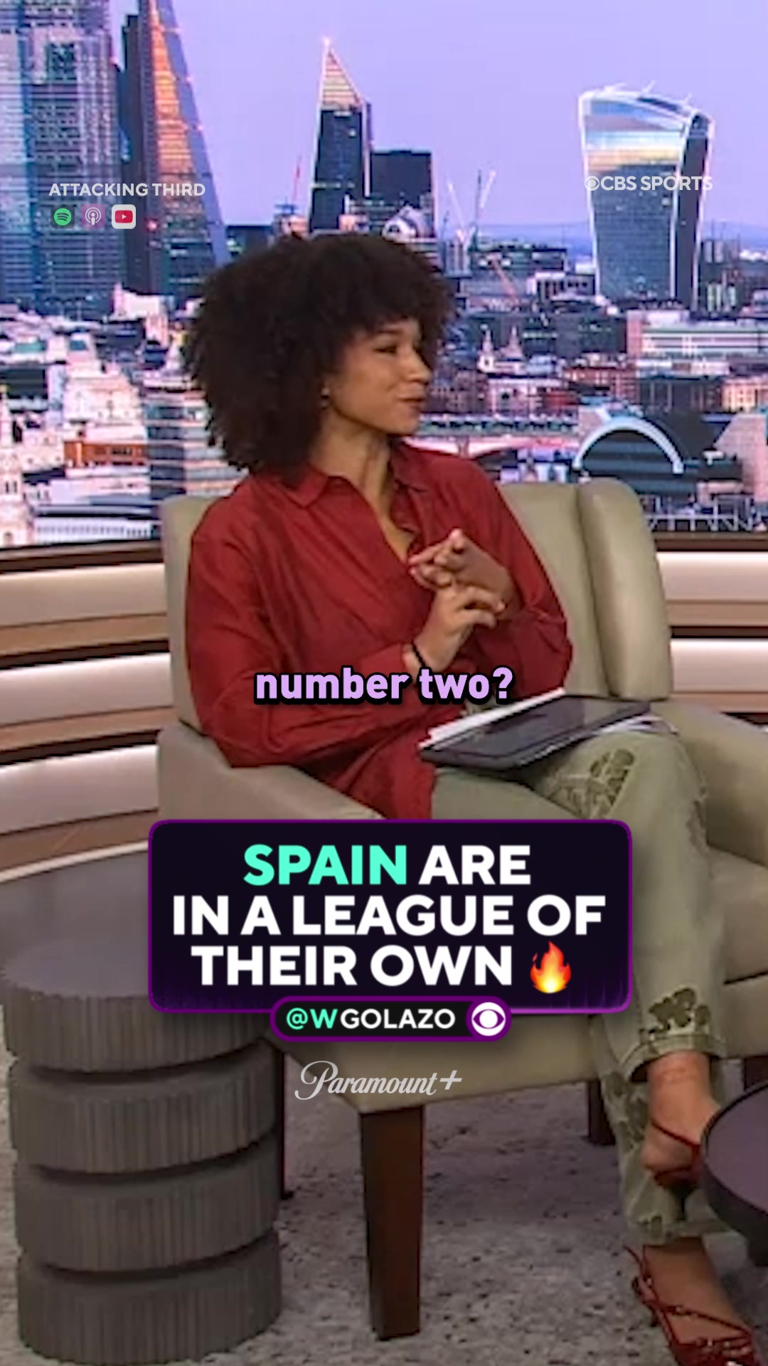 @CBS Sports W Golazo