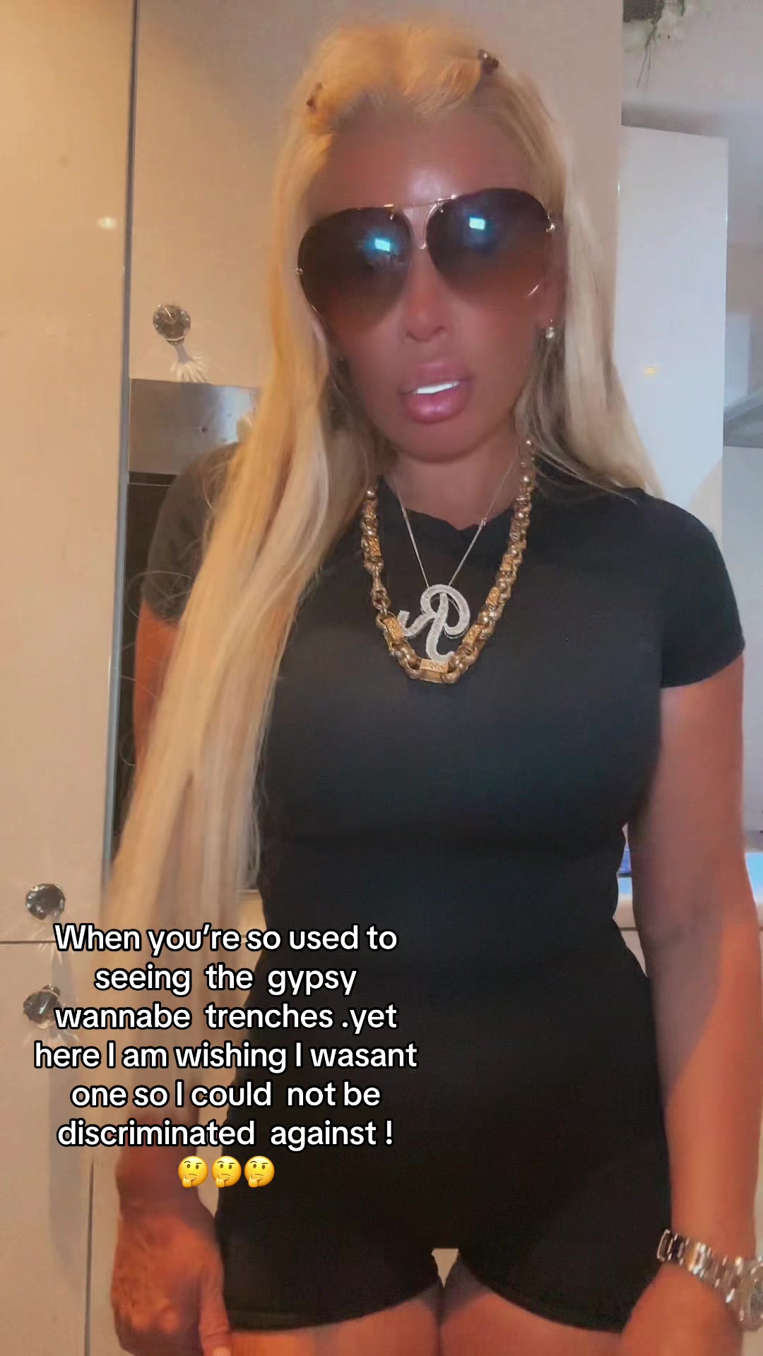 @The crazy blonde