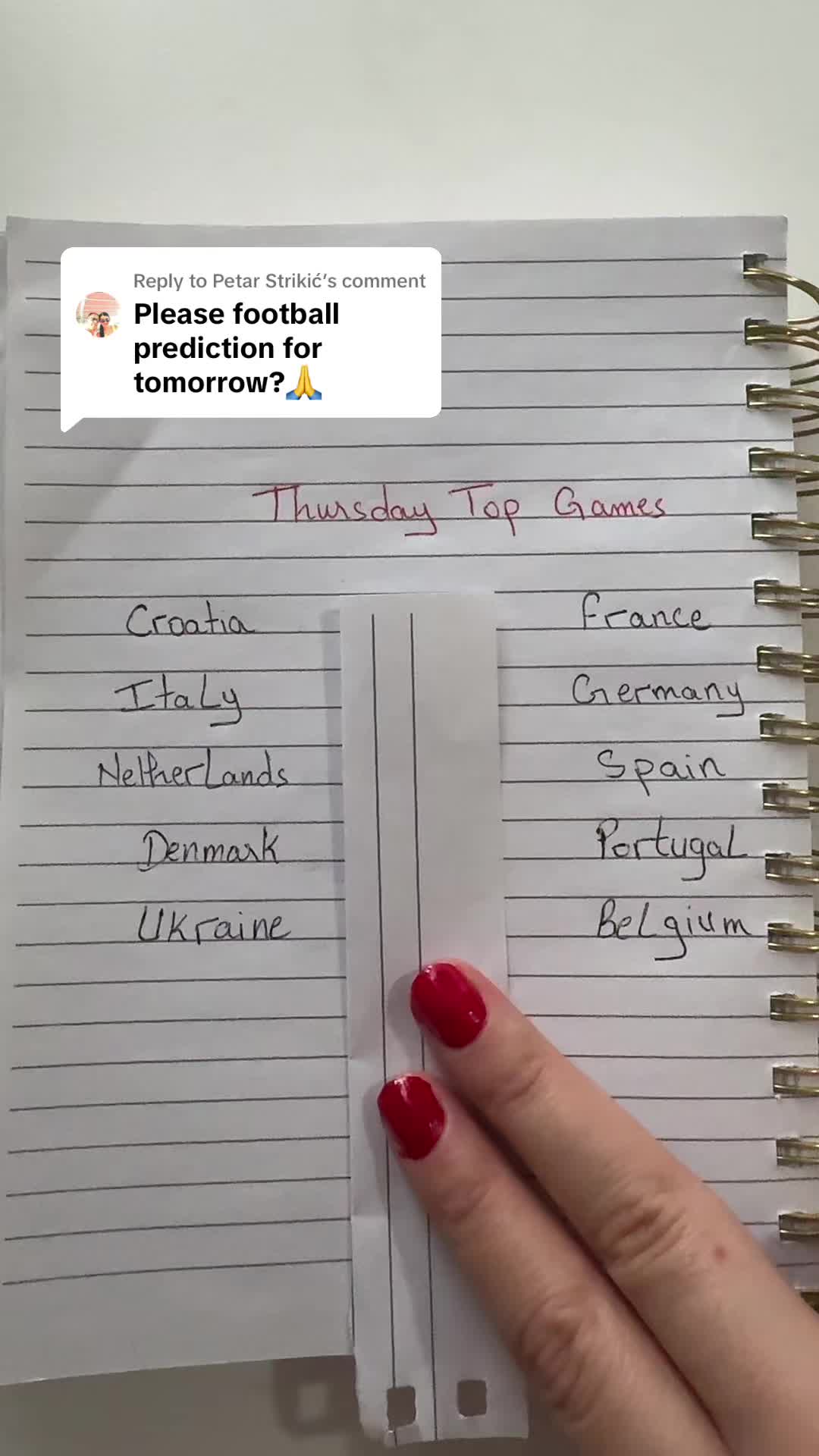 @topPredictions