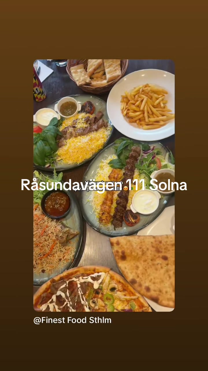 @La pizza Solna