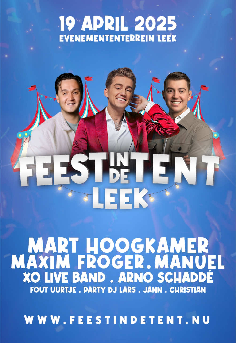 @Feest in de tent