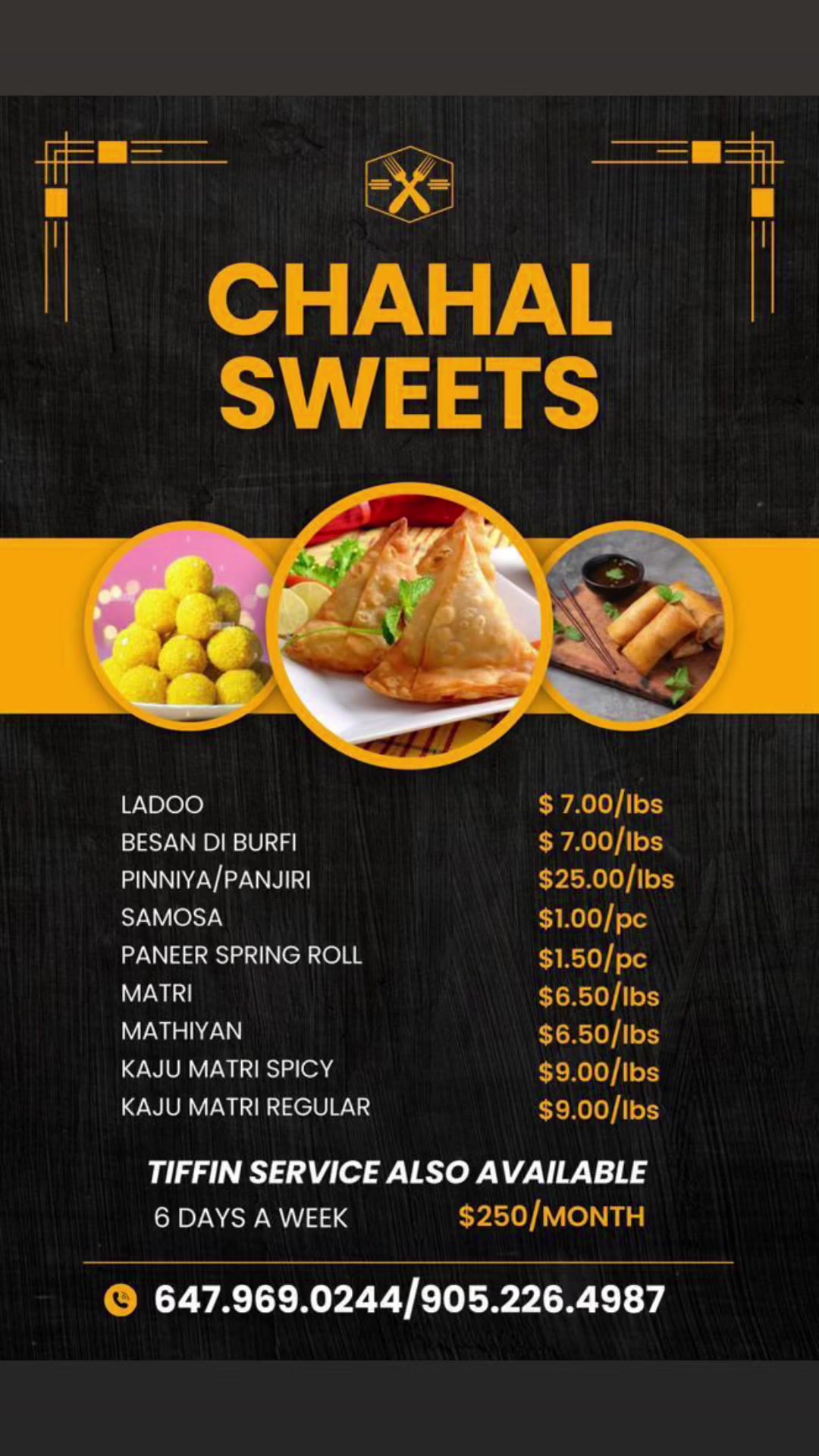 @CHAHAL SWEETS