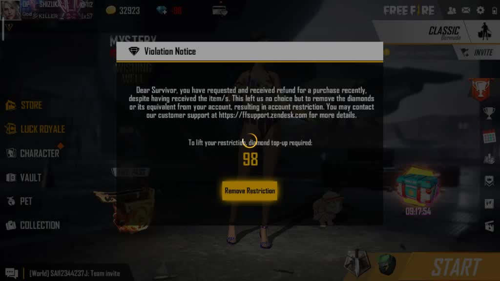@("Free fire lovers")