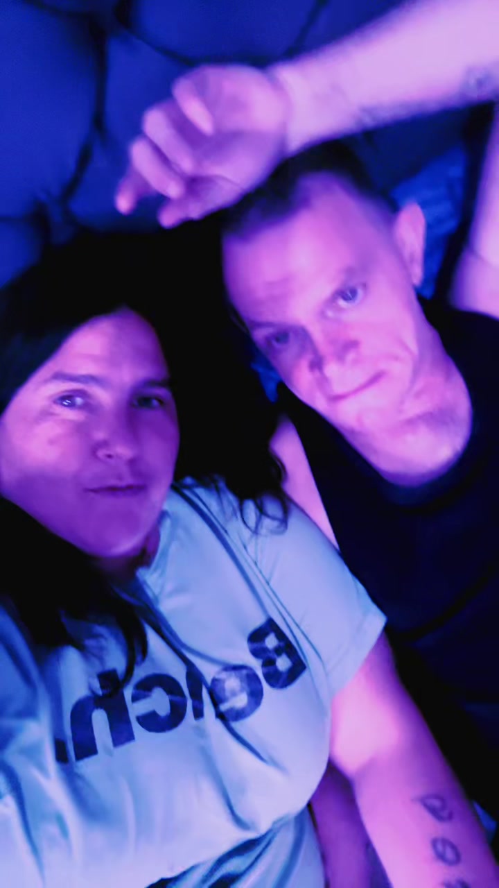 @crazy Mel loves Wayne and pup