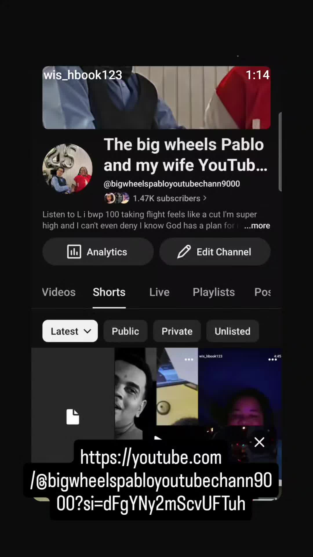 @the big wheels Pablo and my