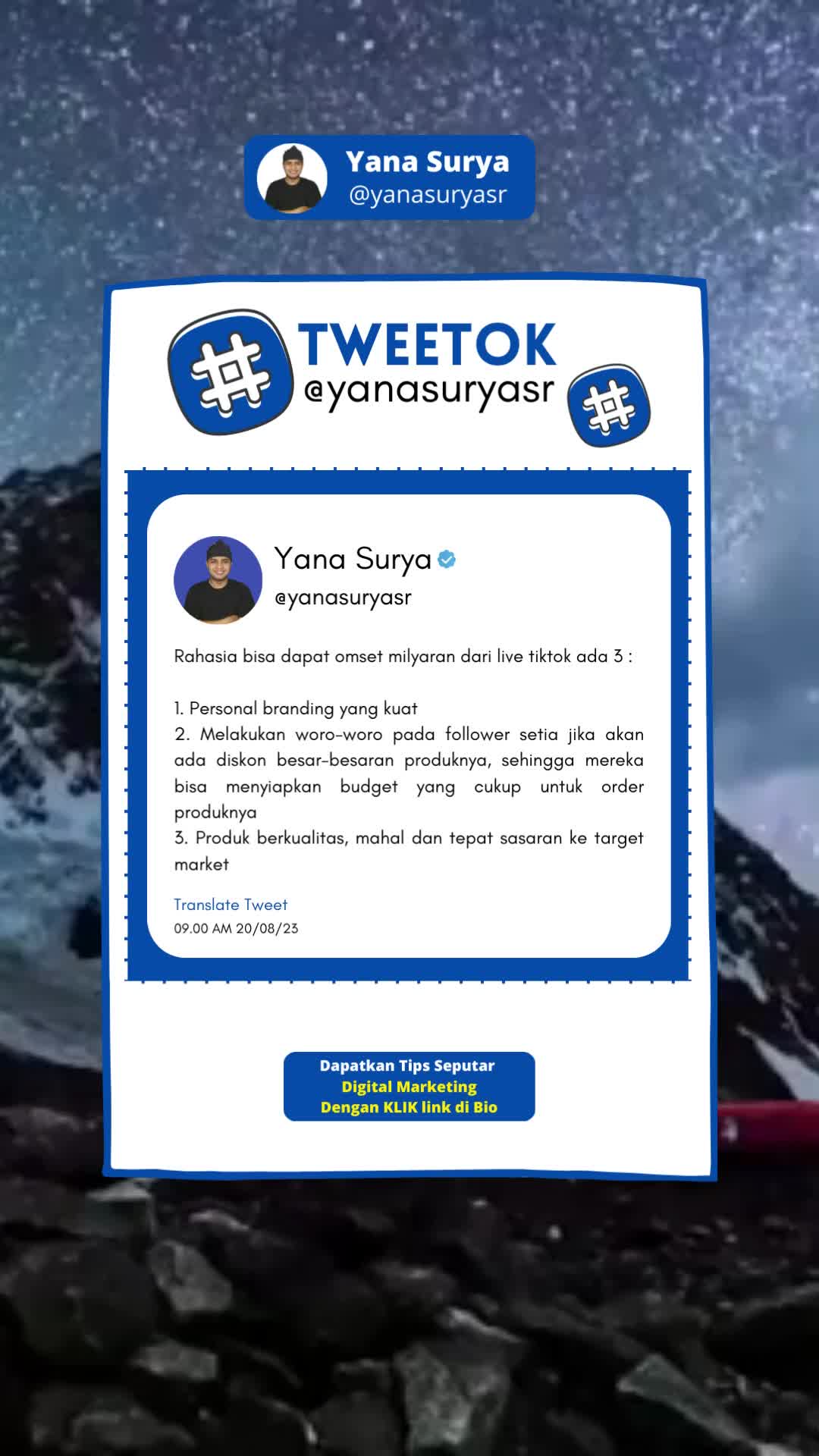 @Y.A.S.O.E - #belajarbarengyana