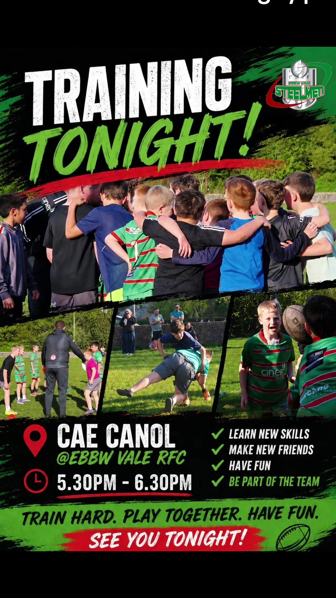 @Ebbw Vale Steelers u12s