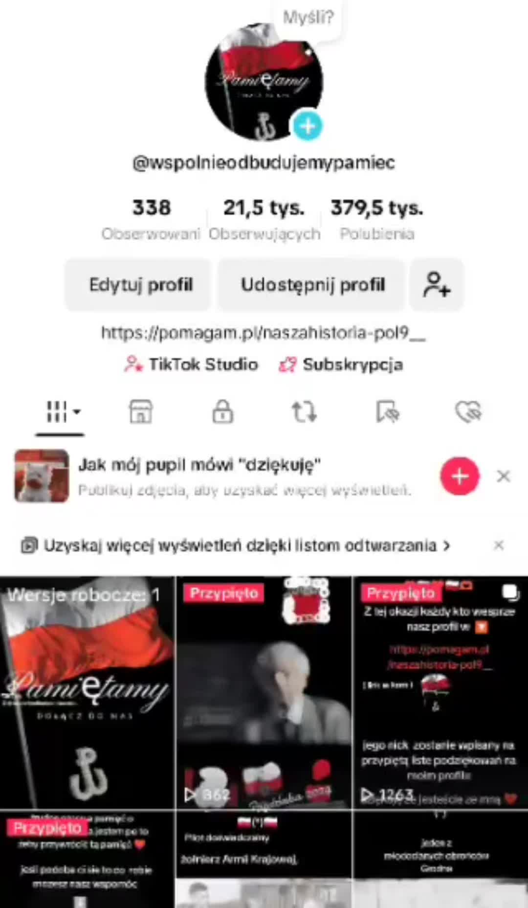 @wsp&oacute;lnie odbudujmy Pamięć