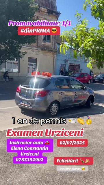 @Instructor Auto Elena Urziceni