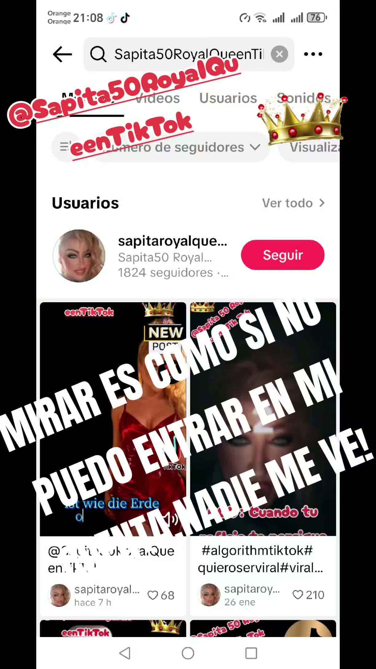@Sapita50 Royal Queen Tik Tok