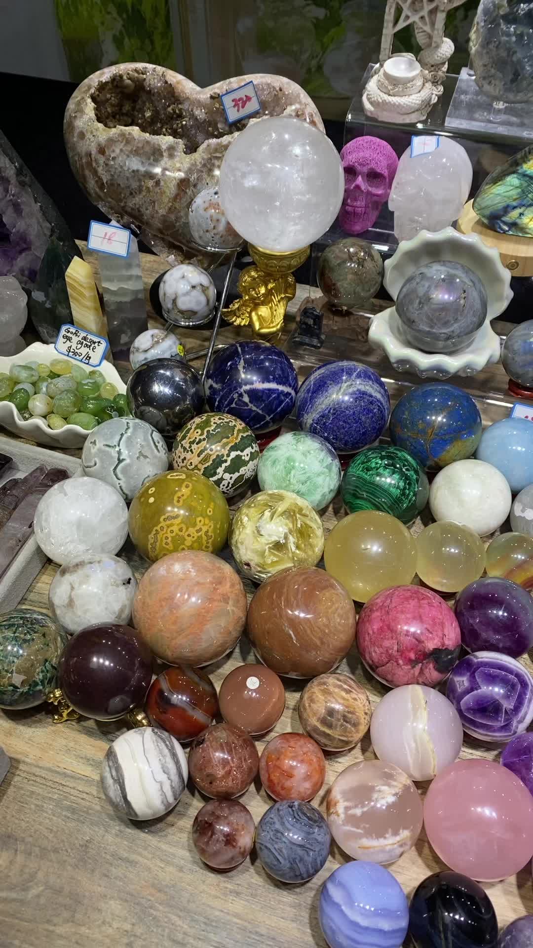 @Meiji crystal shop