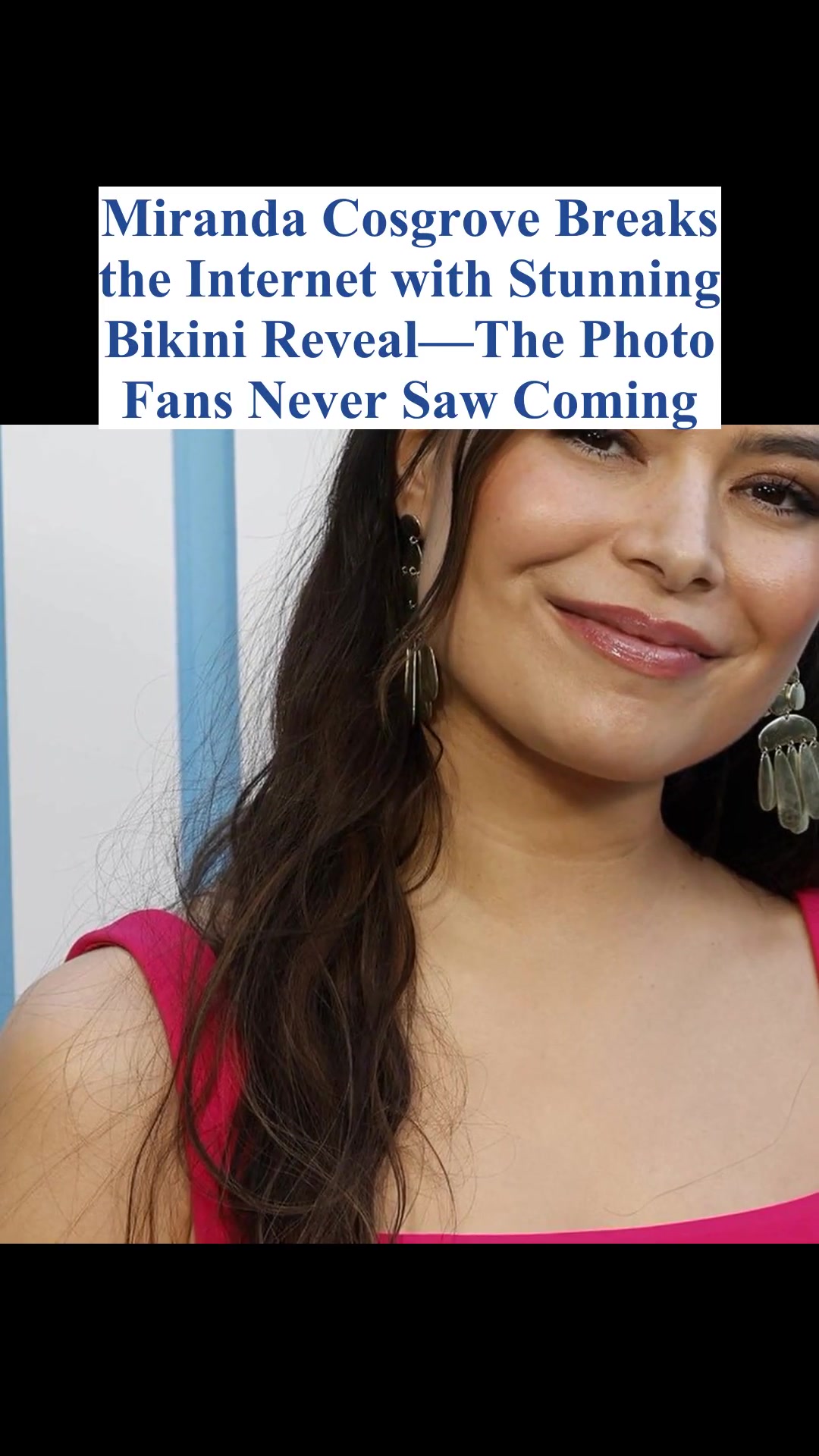 Miranda Cosgrove Breaks the user1157616907985