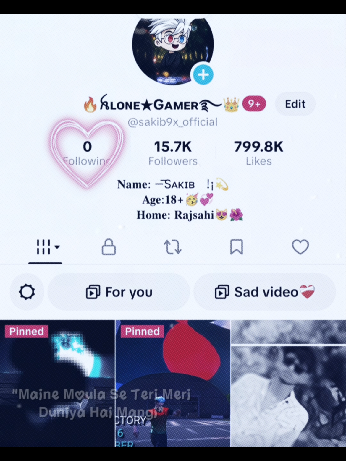 @🔥ꫝʟᴏɴᴇ★Gᴀᴍᴇʀ࿐👑