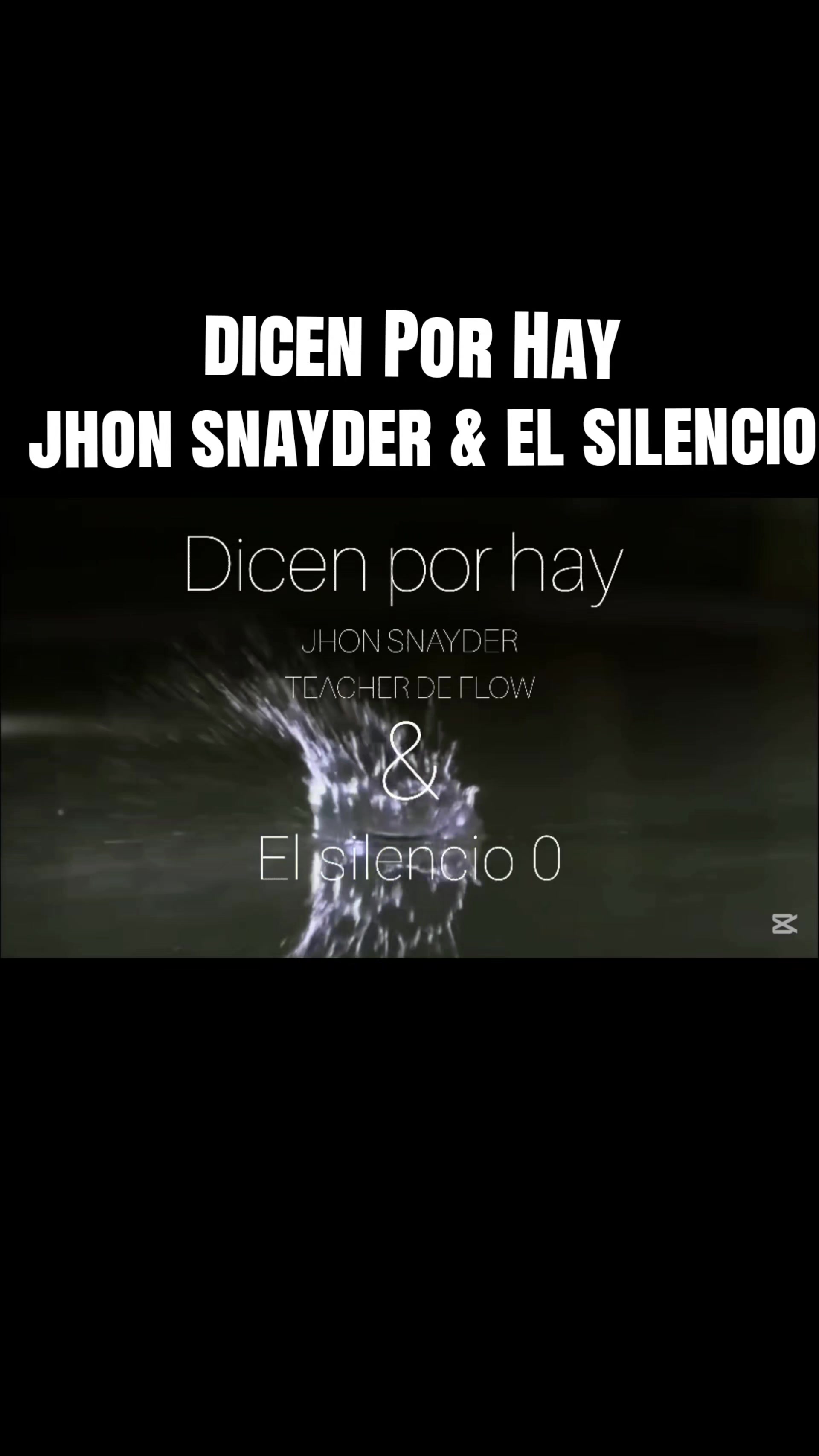@Jhon Snayder, Teacher De Flow