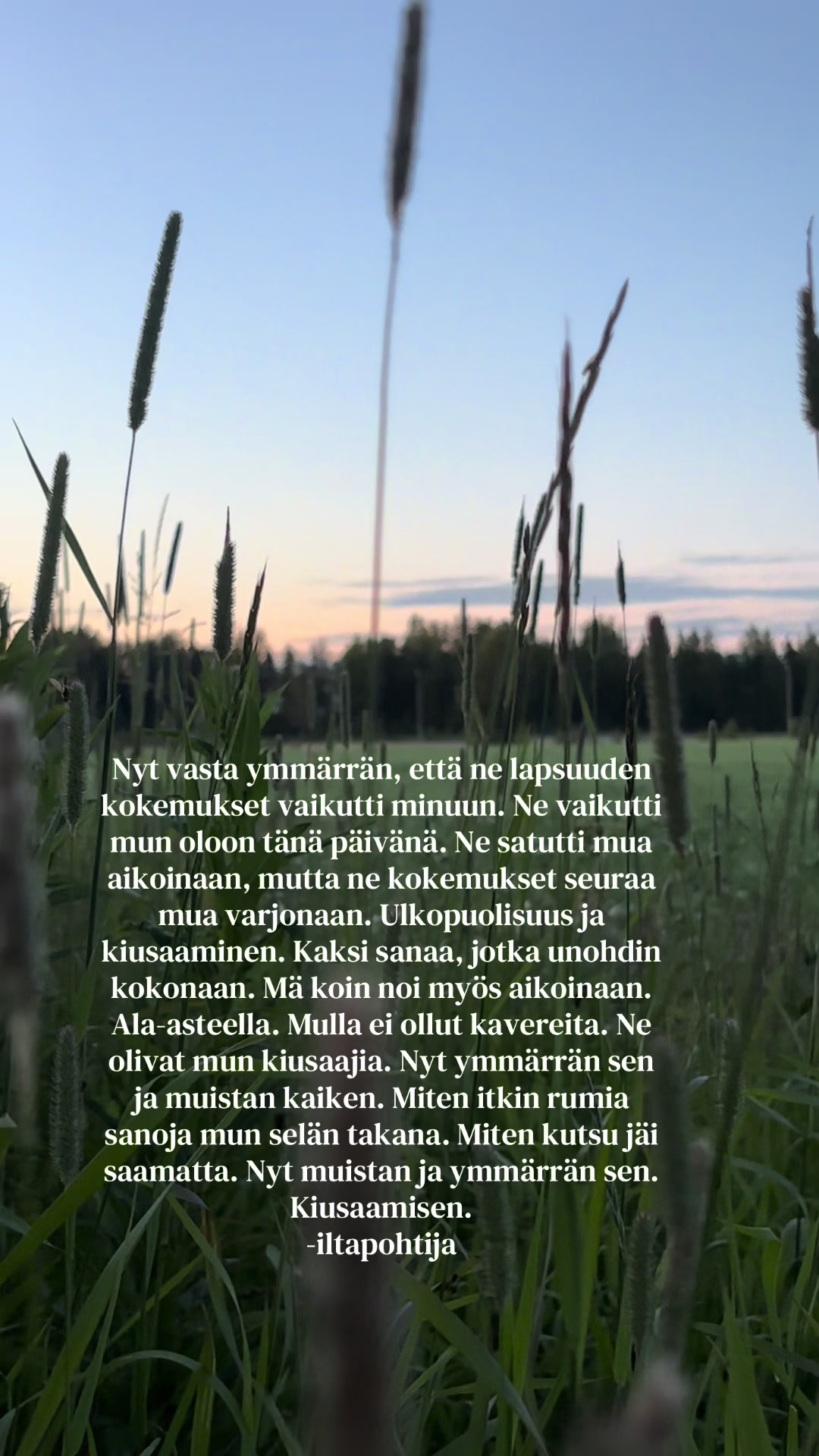 @iltapohtija