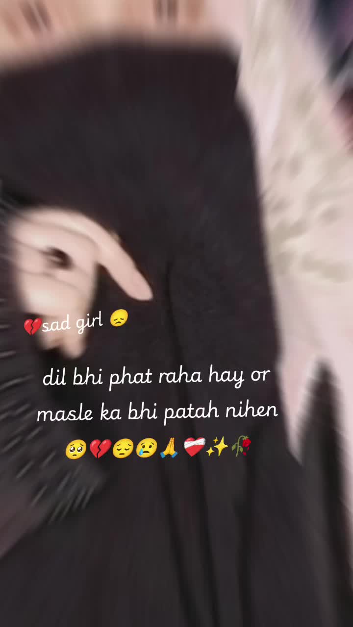 @Sad girl 😔
