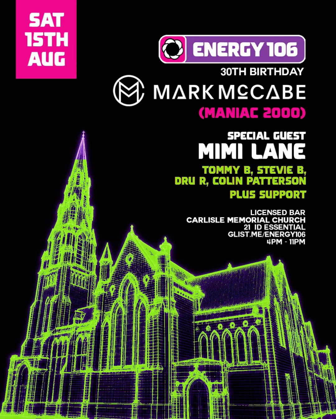 @Energy 106 Belfast