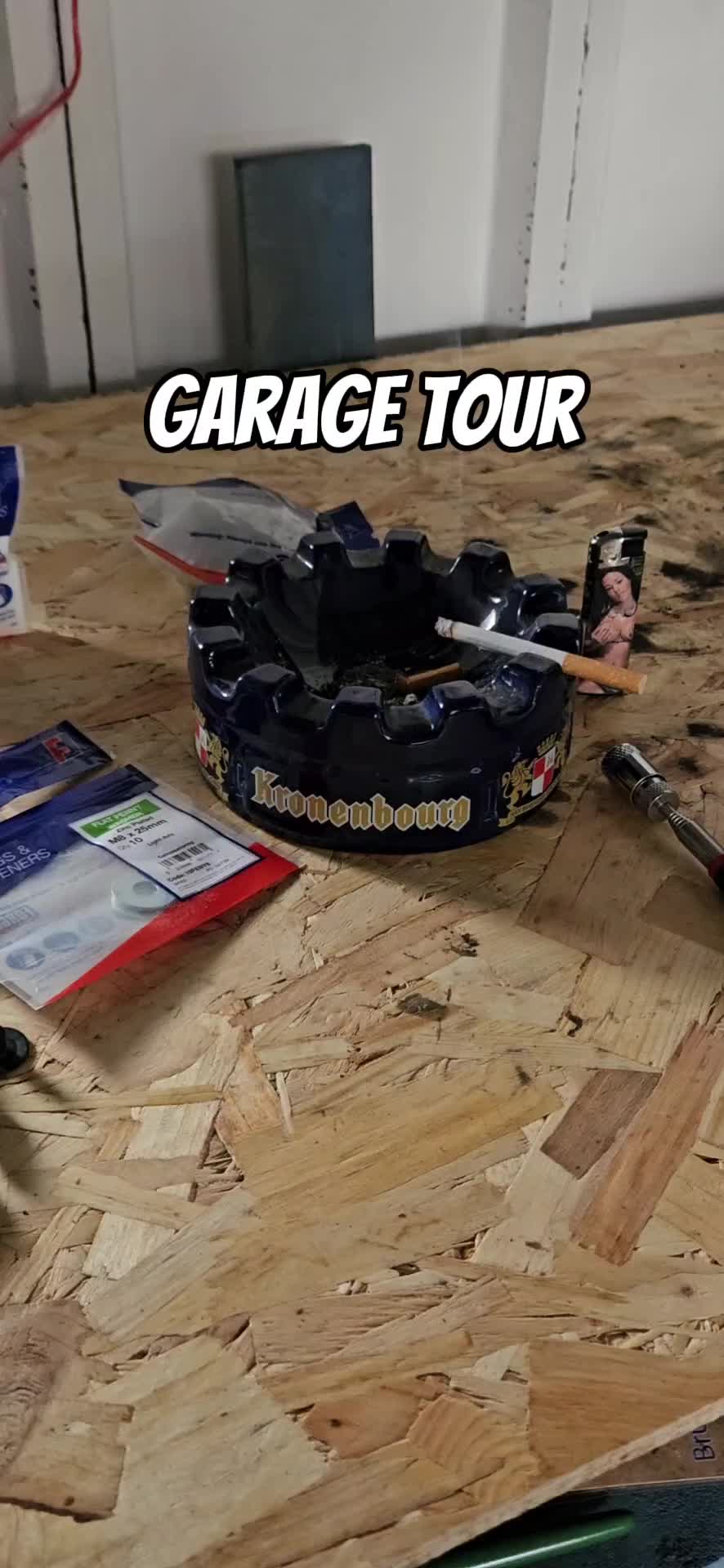 @Snowman’s garage