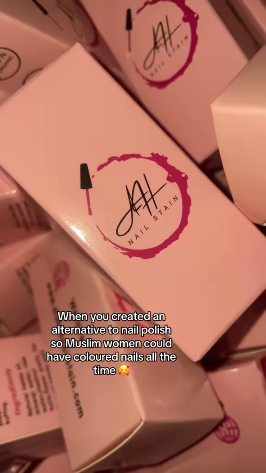 @Aisha Nail Stain