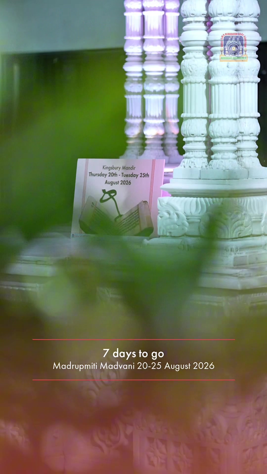 @Swaminarayan Mandir Kingsbury