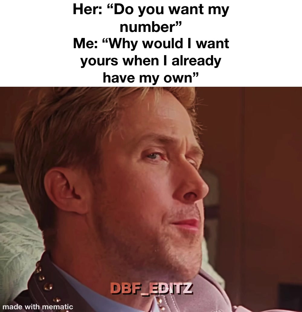 @I’m literally Ryan Gosling