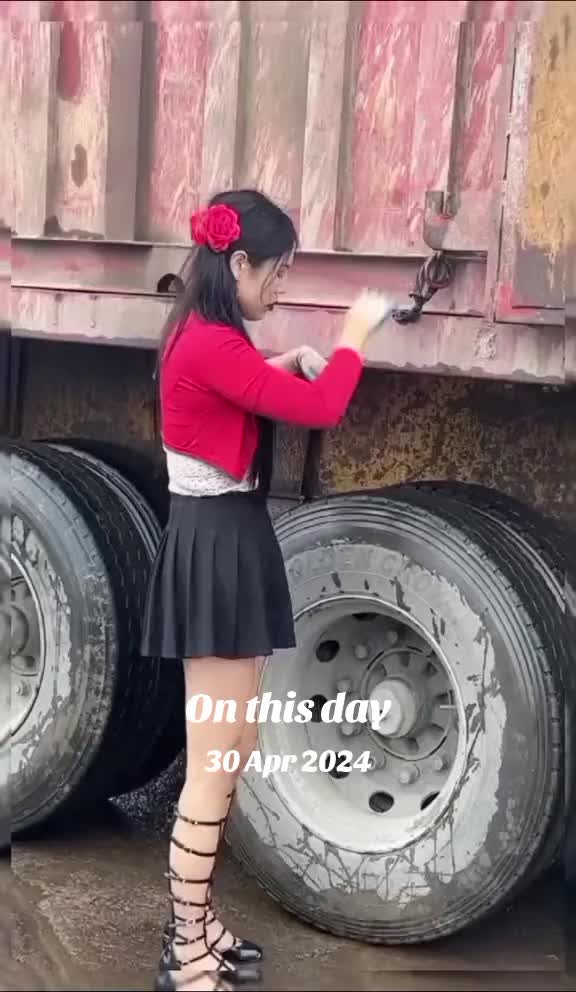 @Female driver