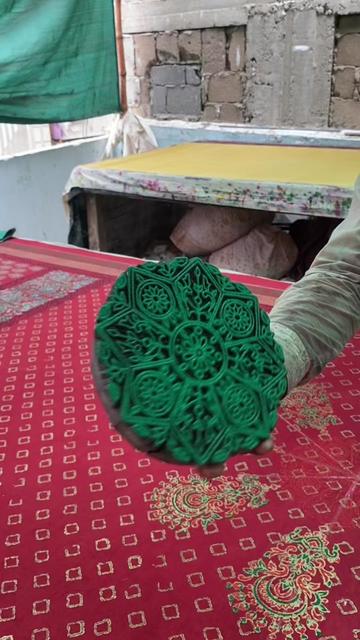 @Wooden Stamp Printing