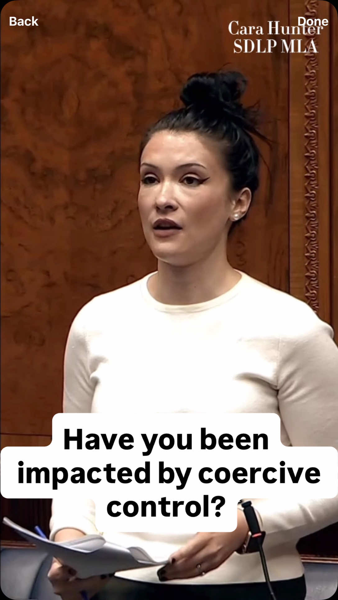 @Cara Hunter SDLP