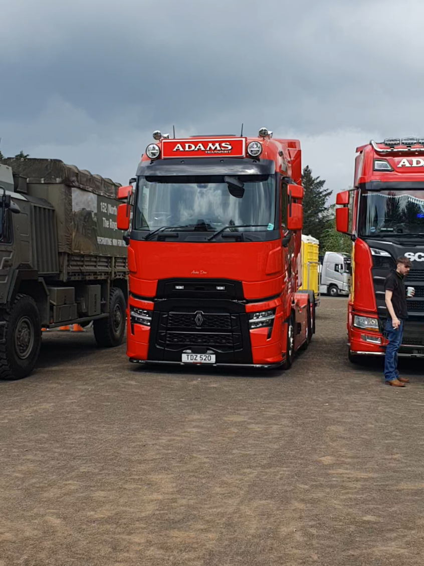 @Trucking in Northern Ireland.