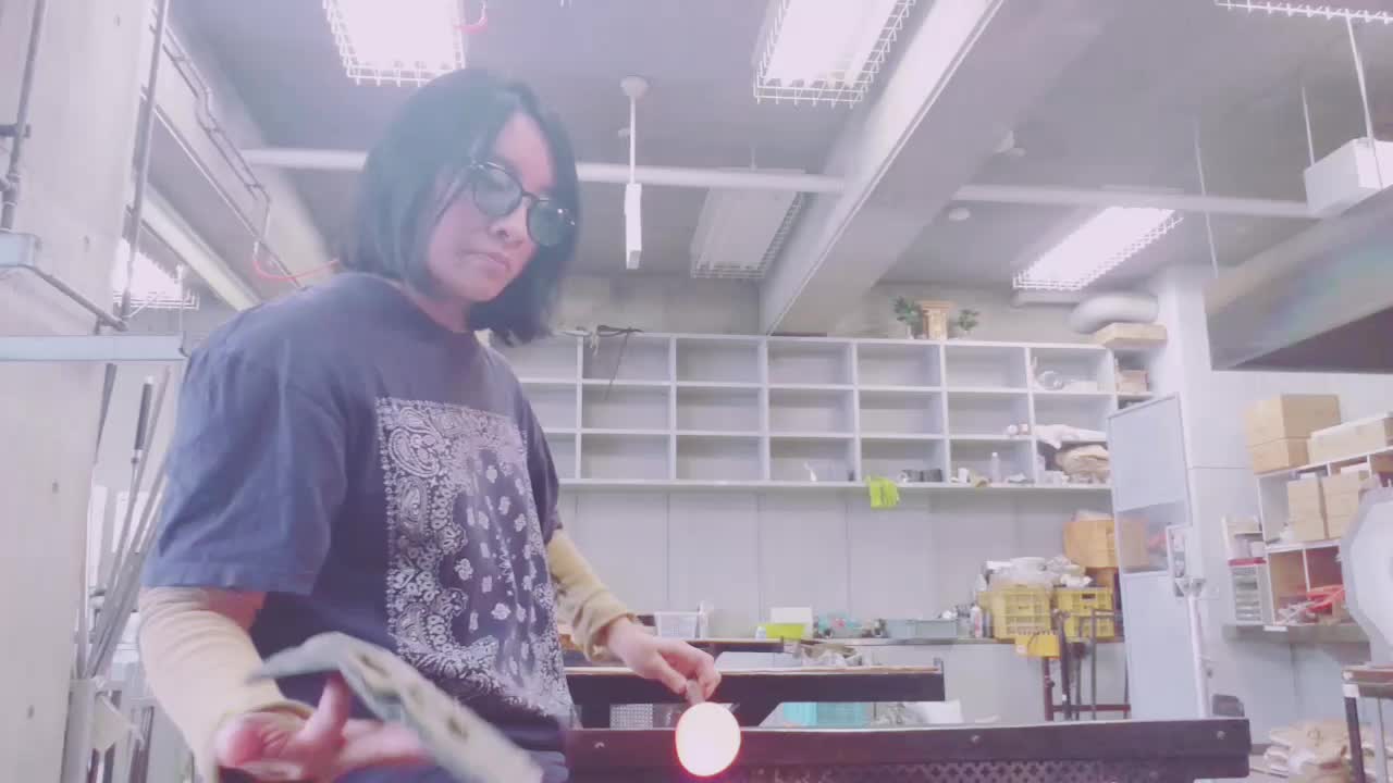 @大河内愛美/フリーランスガラス作家