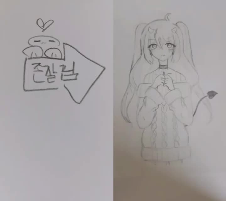 @✏펜_그림그리는 햄스터