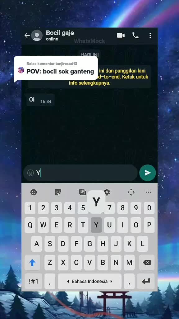@Asal lo tau ya dek