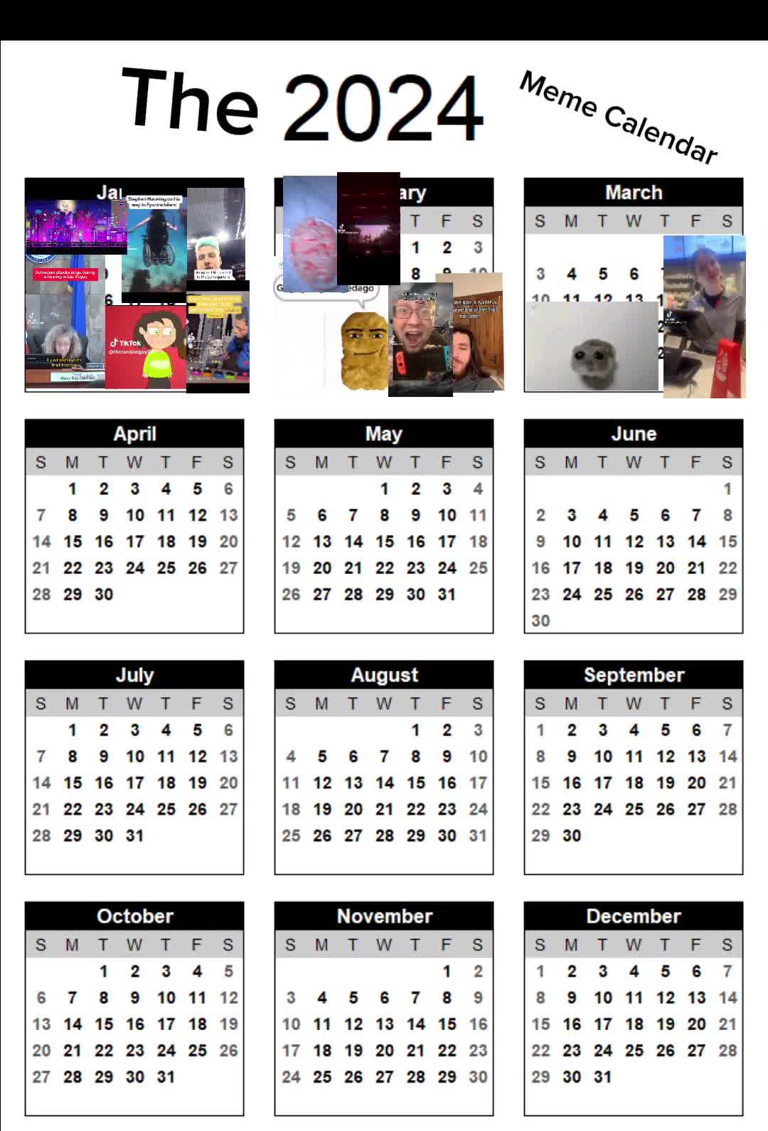 @Meme Calendar