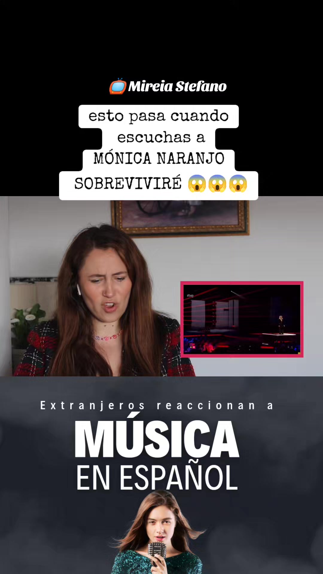 @v&iacute;deo Reacciones