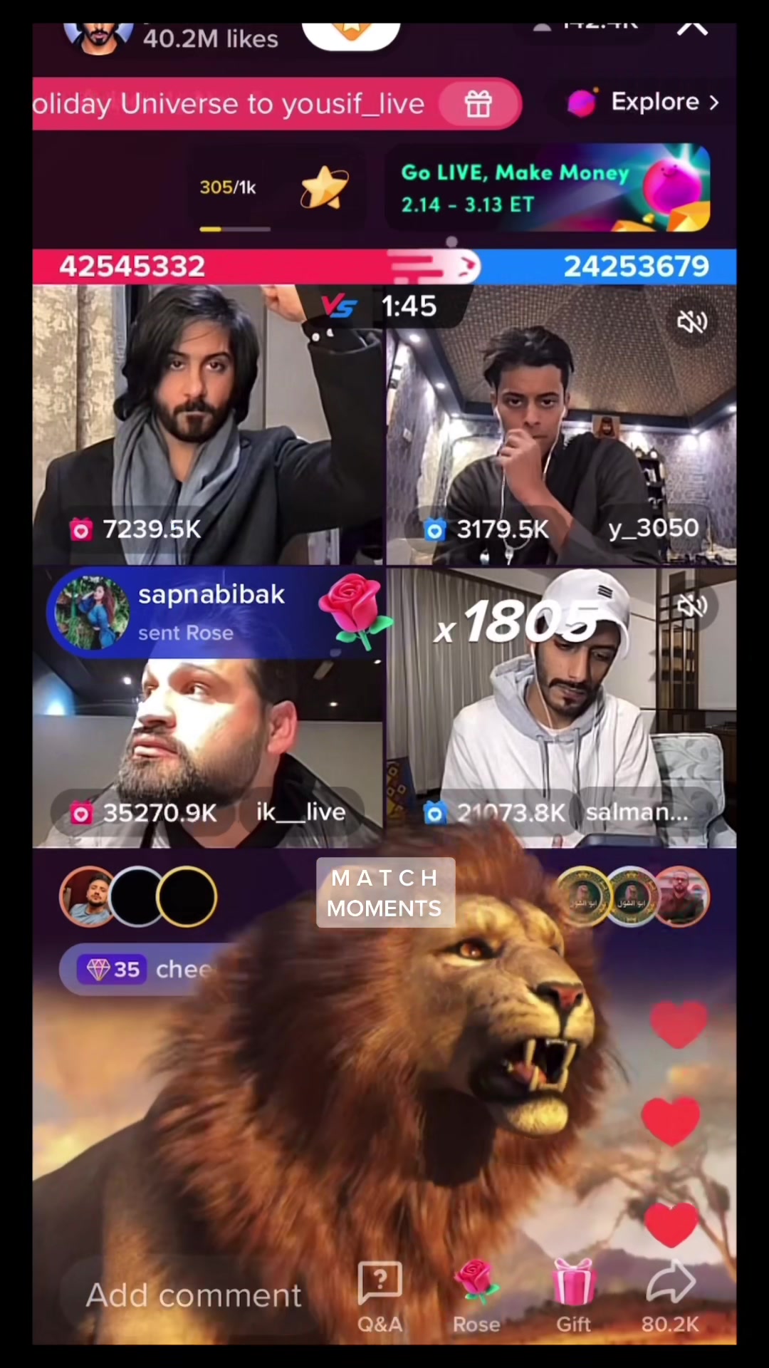 @Match Moments